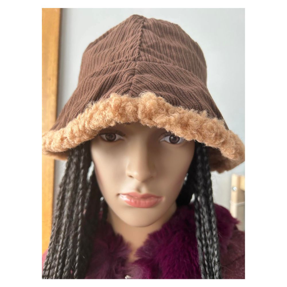 Reversible Corduroy Bucket Hat