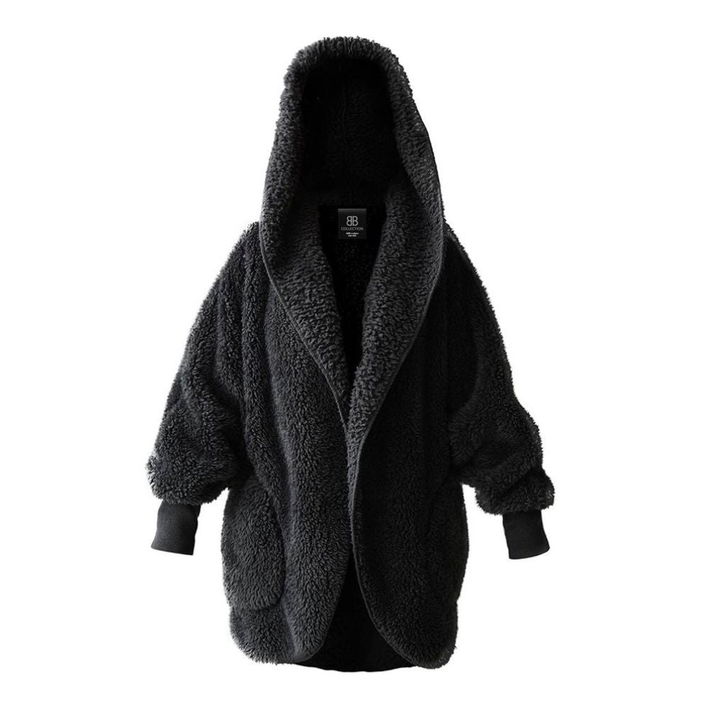 Teddy Fleece Wrap Around Jacket