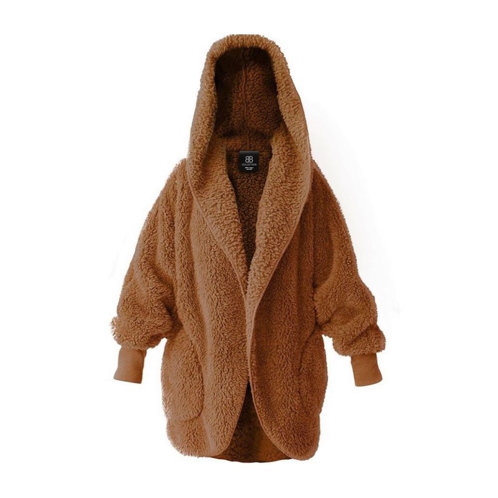 Teddy Fleece Wrap Around Jacket