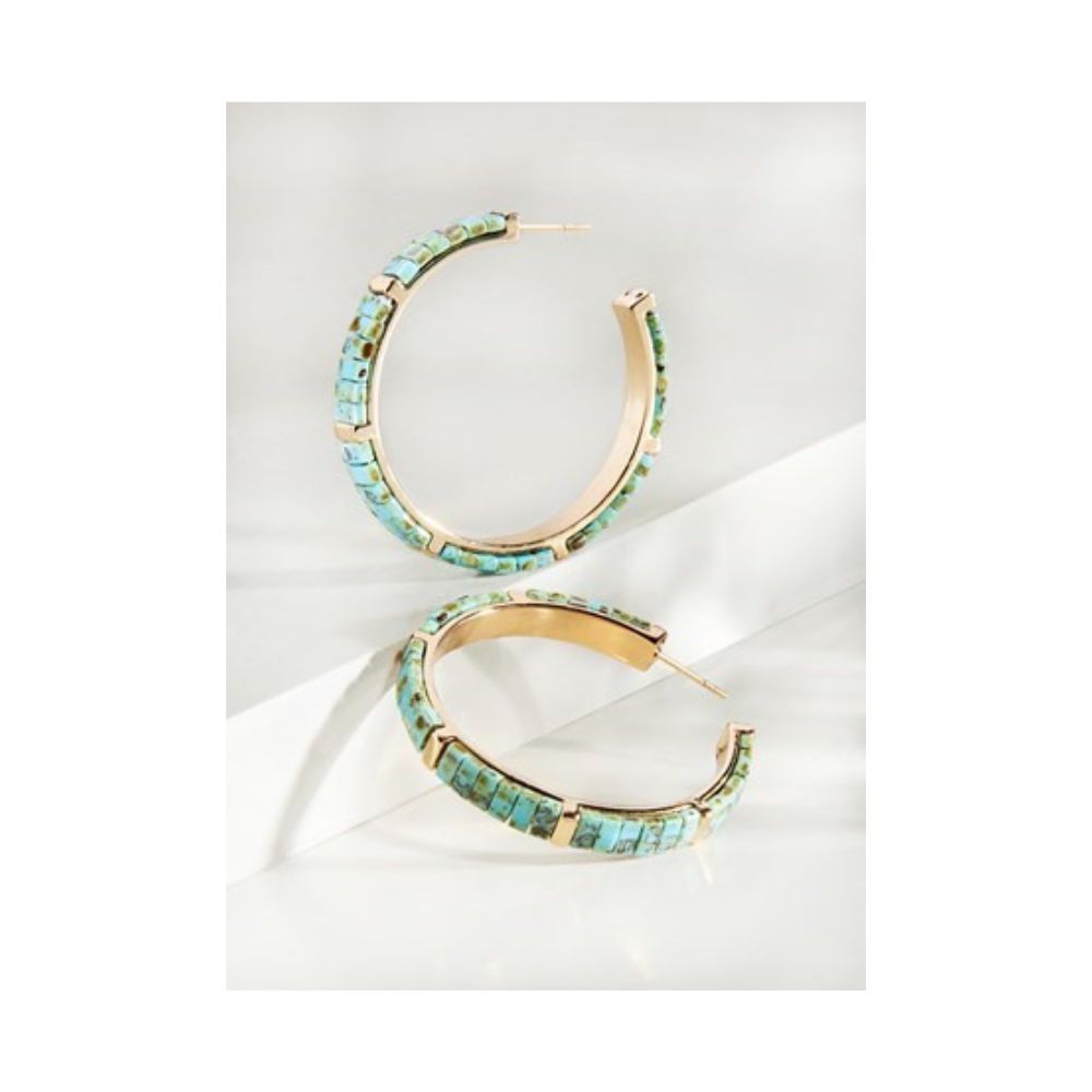 Mia Hoop Earrings