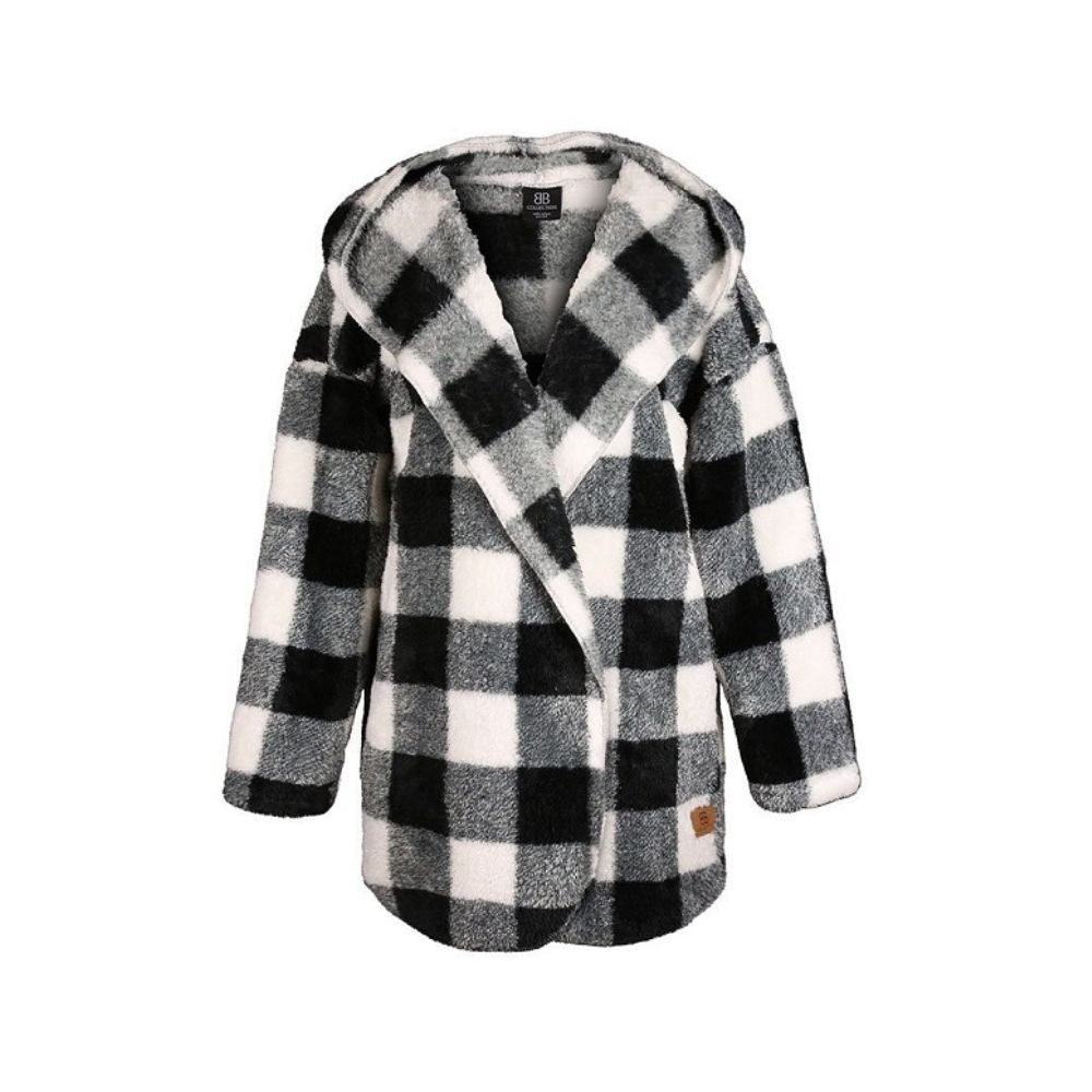 Teddy Fleece Wrap Around Jacket