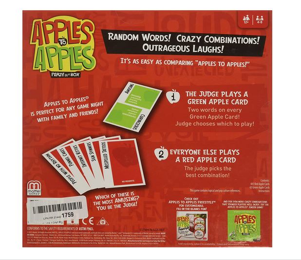 Apples to Apples Games