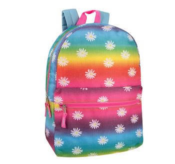 Girls Printed 17" Lightweight Backpack